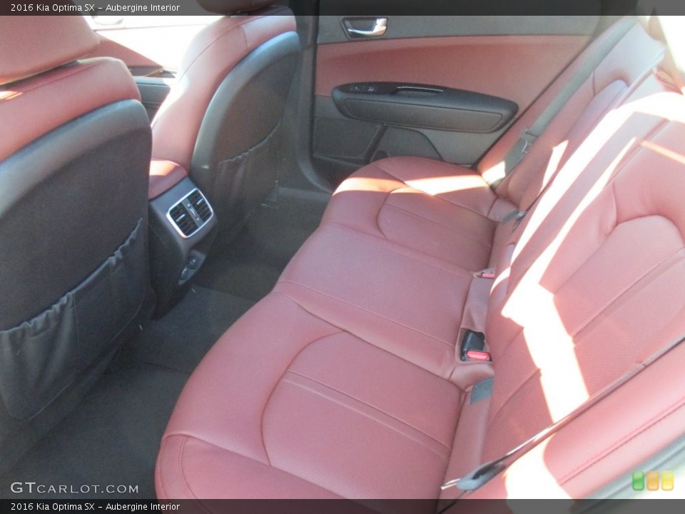 Aubergine Interior Rear Seat for the 2016 Kia Optima SX #110111516