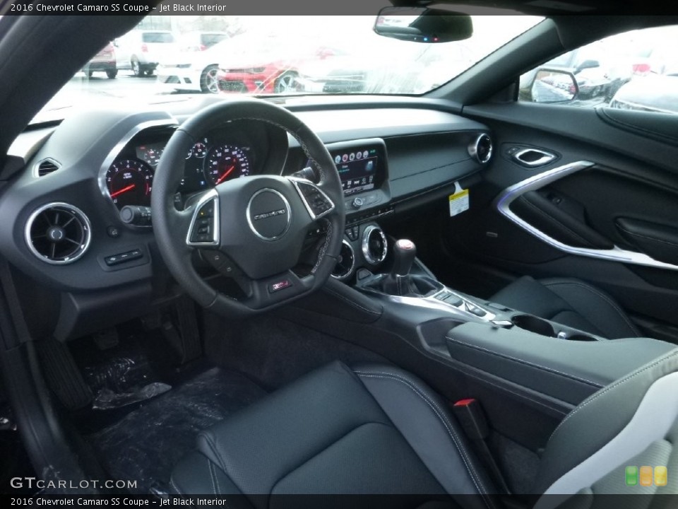 Jet Black Interior Prime Interior for the 2016 Chevrolet Camaro SS Coupe #110135210