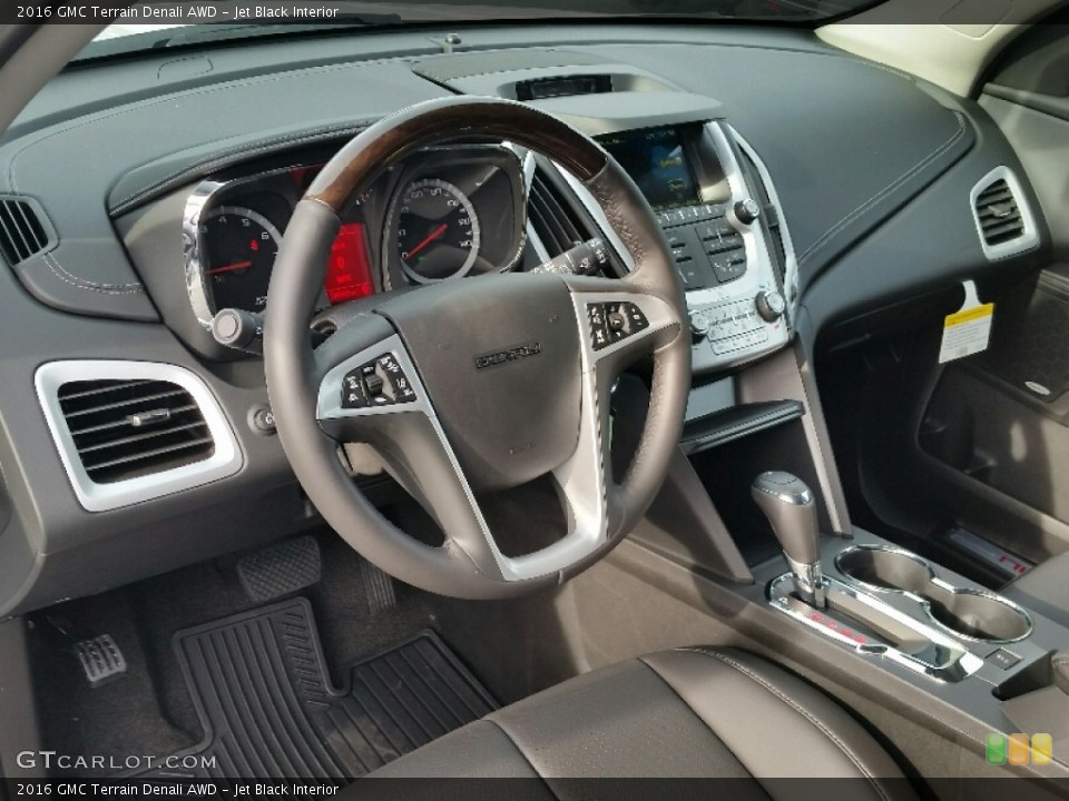 Jet Black Interior Prime Interior for the 2016 GMC Terrain Denali AWD #110141459