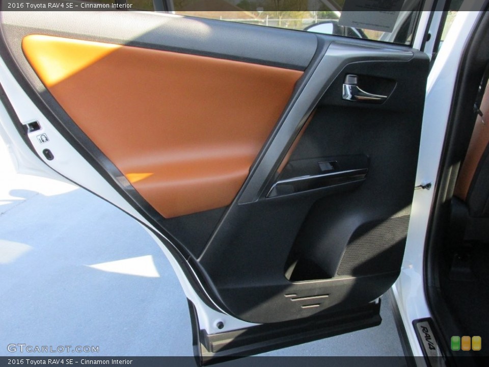 Cinnamon Interior Door Panel for the 2016 Toyota RAV4 SE #110144723