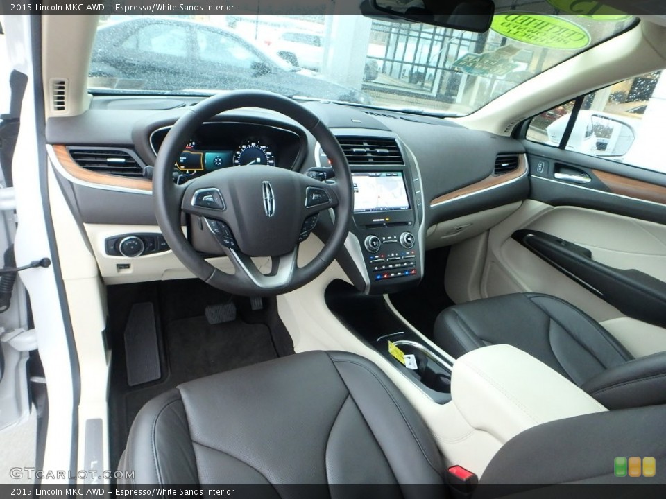 Espresso/White Sands Interior Prime Interior for the 2015 Lincoln MKC AWD #110147629