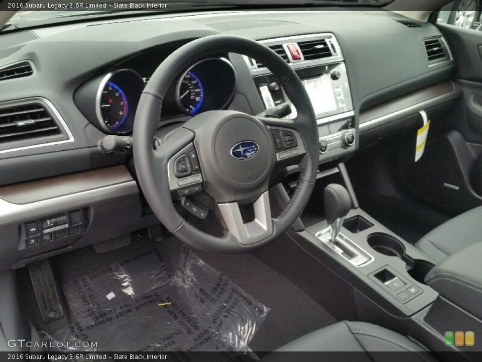 Slate Black Interior Photo for the 2016 Subaru Legacy 3.6R Limited #110155840