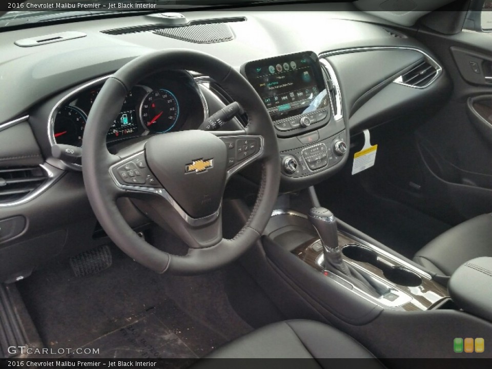 Jet Black Interior Prime Interior for the 2016 Chevrolet Malibu Premier #110158756