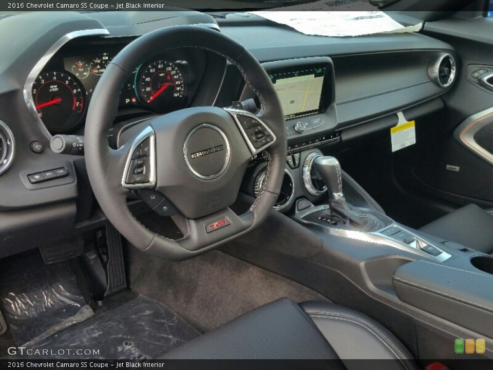 Jet Black Interior Prime Interior for the 2016 Chevrolet Camaro SS Coupe #110158948