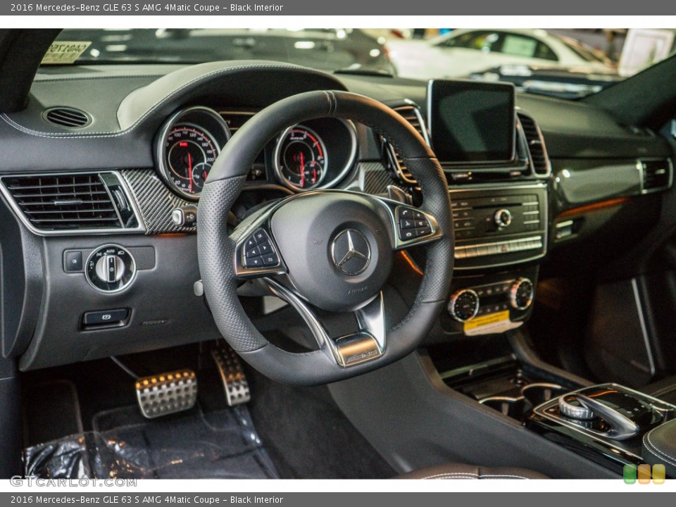 Black Interior Prime Interior for the 2016 Mercedes-Benz GLE 63 S AMG 4Matic Coupe #110182161