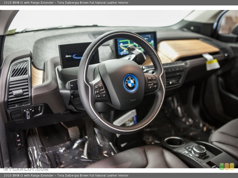 Tera Dalbergia Brown Full Natural Leather Interior Prime Interior for the 2016 BMW i3 with Range Extender #110183995
