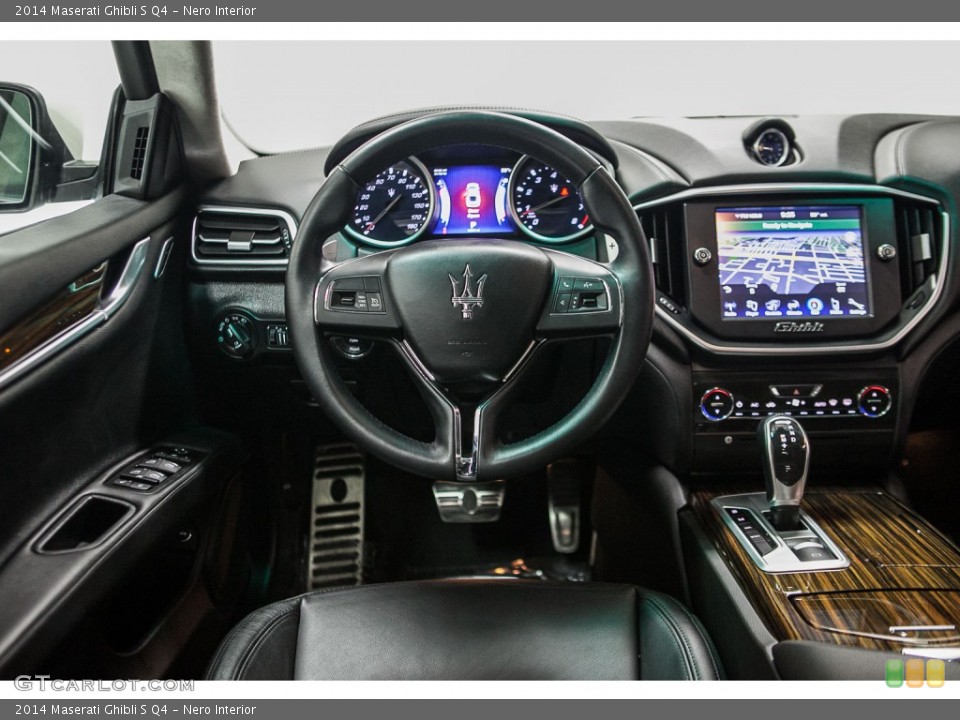 Nero Interior Dashboard for the 2014 Maserati Ghibli S Q4 #110197354