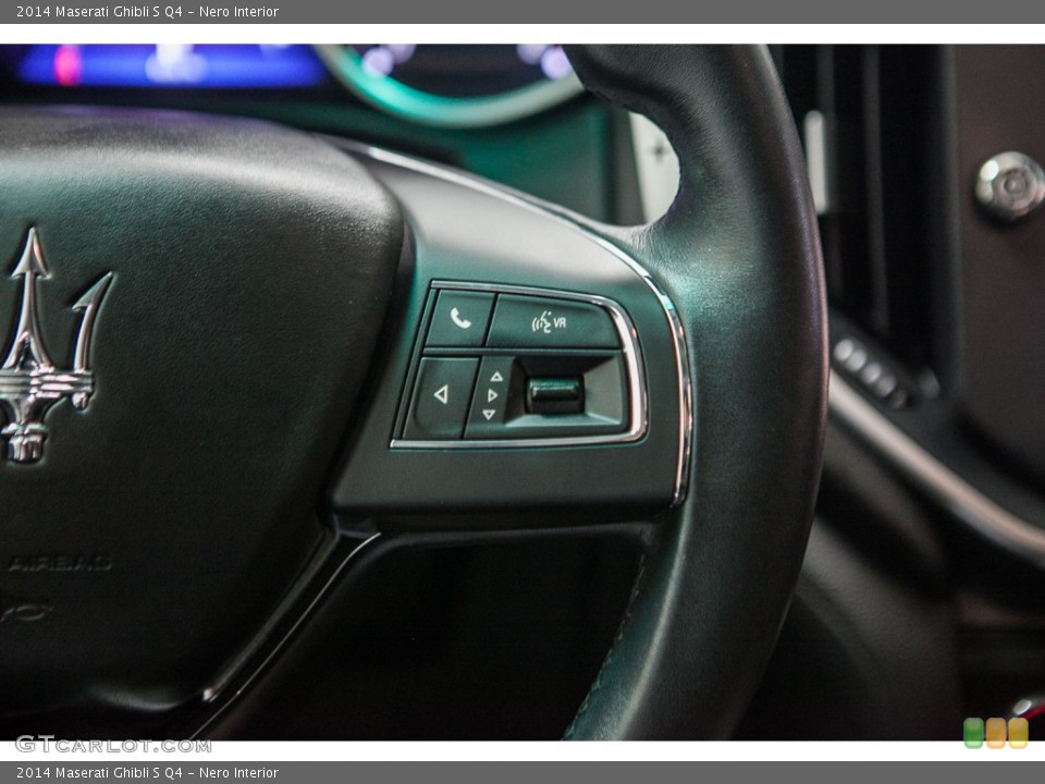Nero Interior Controls for the 2014 Maserati Ghibli S Q4 #110197888