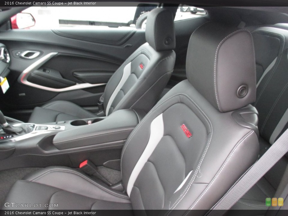 Jet Black Interior Front Seat for the 2016 Chevrolet Camaro SS Coupe #110198335