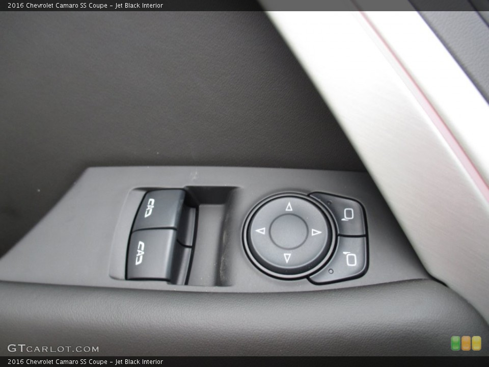 Jet Black Interior Controls for the 2016 Chevrolet Camaro SS Coupe #110198452