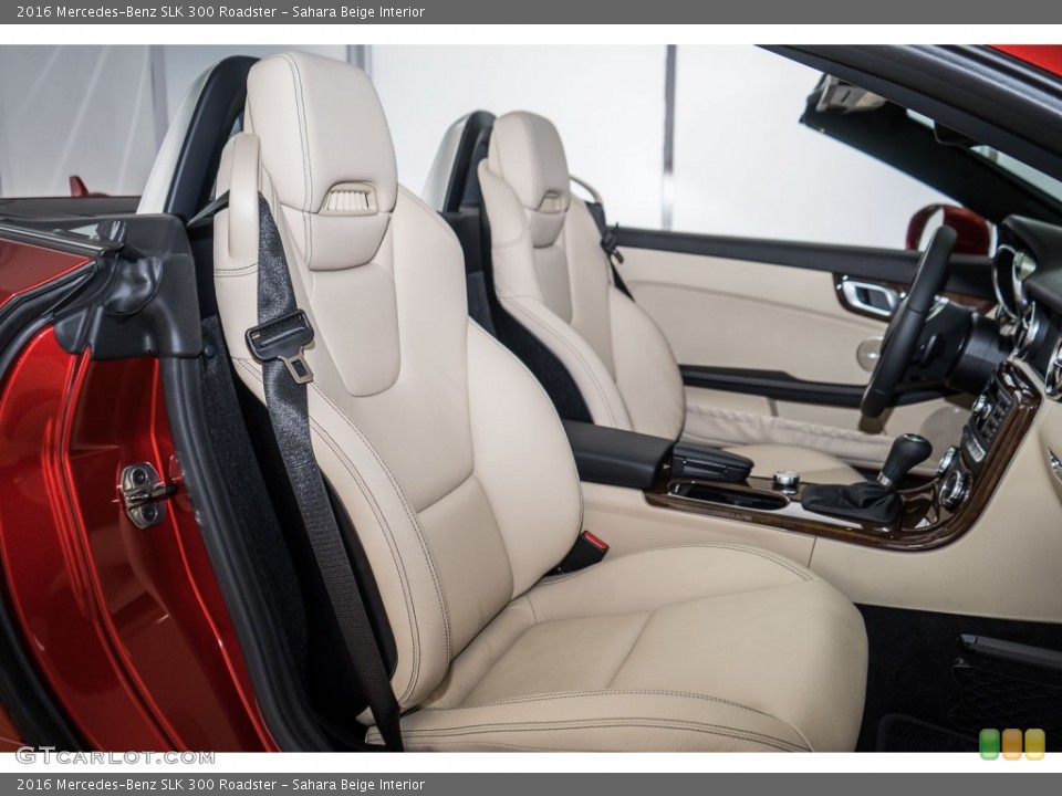 Sahara Beige Interior Front Seat for the 2016 Mercedes-Benz SLK 300 Roadster #110209222