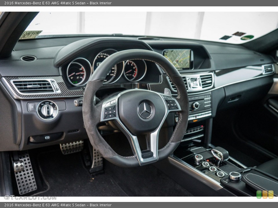 Black Interior Prime Interior for the 2016 Mercedes-Benz E 63 AMG 4Matic S Sedan #110211577