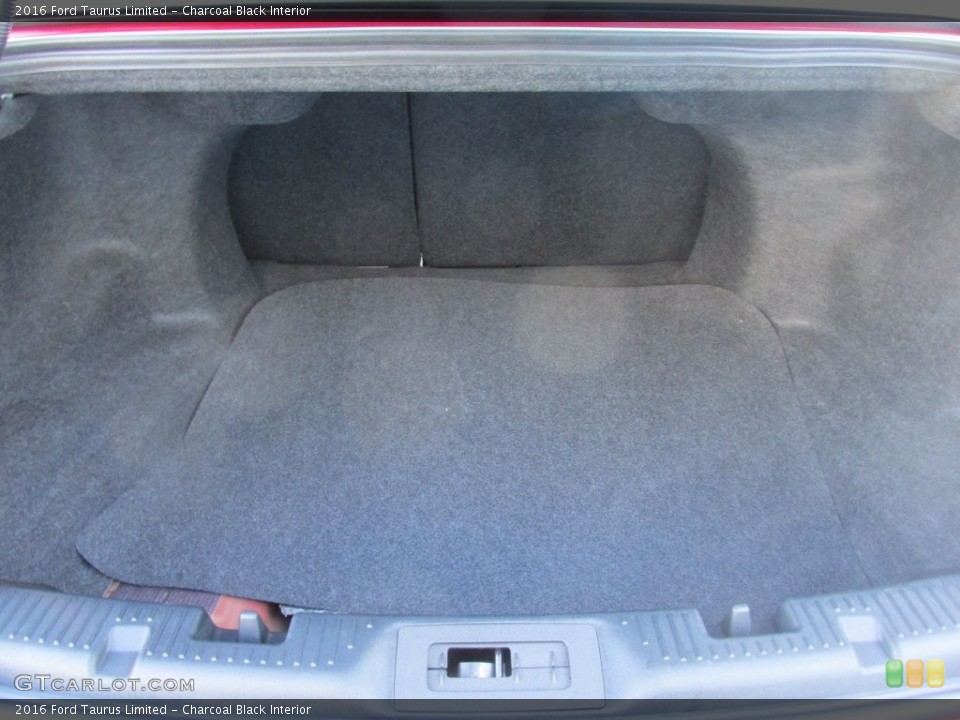 Charcoal Black Interior Trunk for the 2016 Ford Taurus Limited #110215324