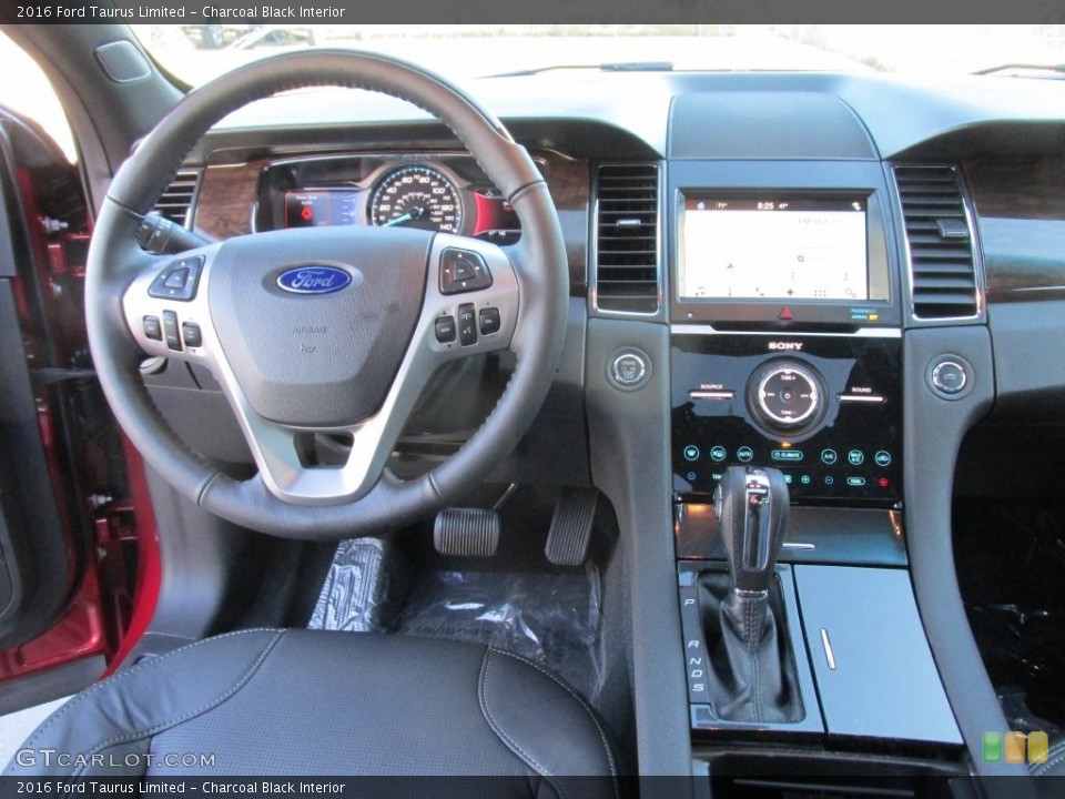 Charcoal Black Interior Dashboard for the 2016 Ford Taurus Limited #110215453