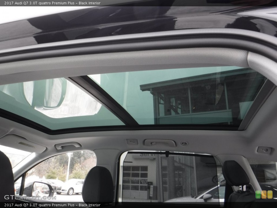 Black Interior Sunroof for the 2017 Audi Q7 3.0T quattro Premium Plus #110228594
