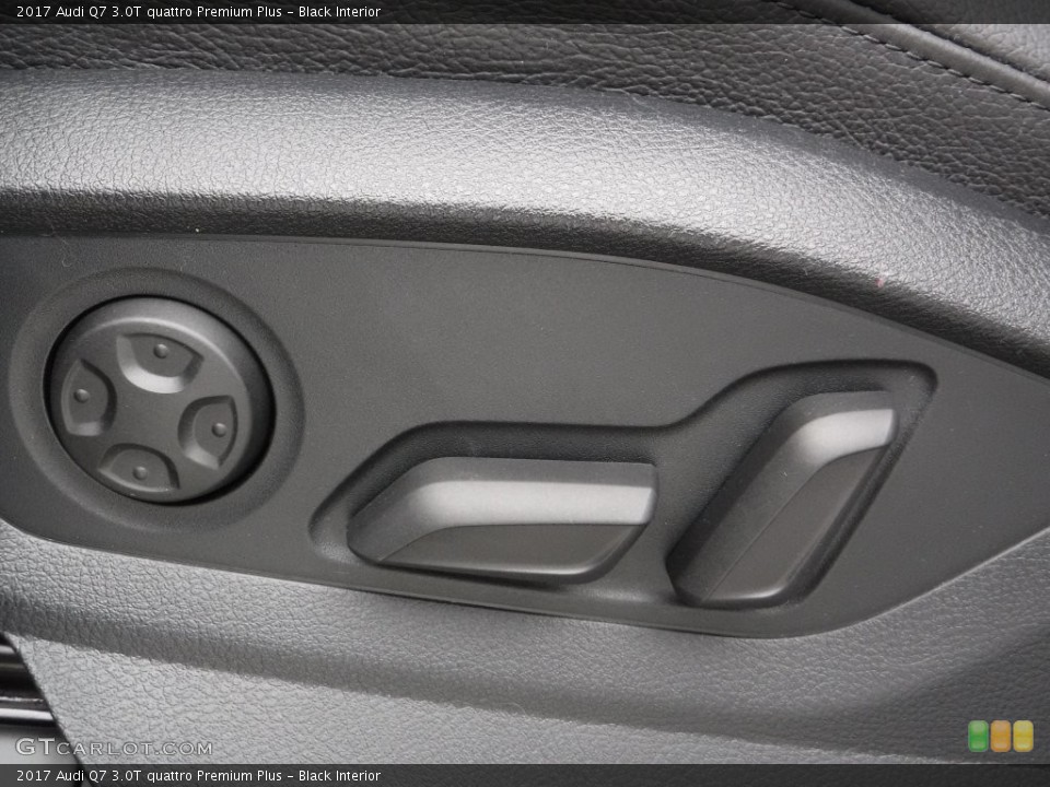 Black Interior Controls for the 2017 Audi Q7 3.0T quattro Premium Plus #110228724