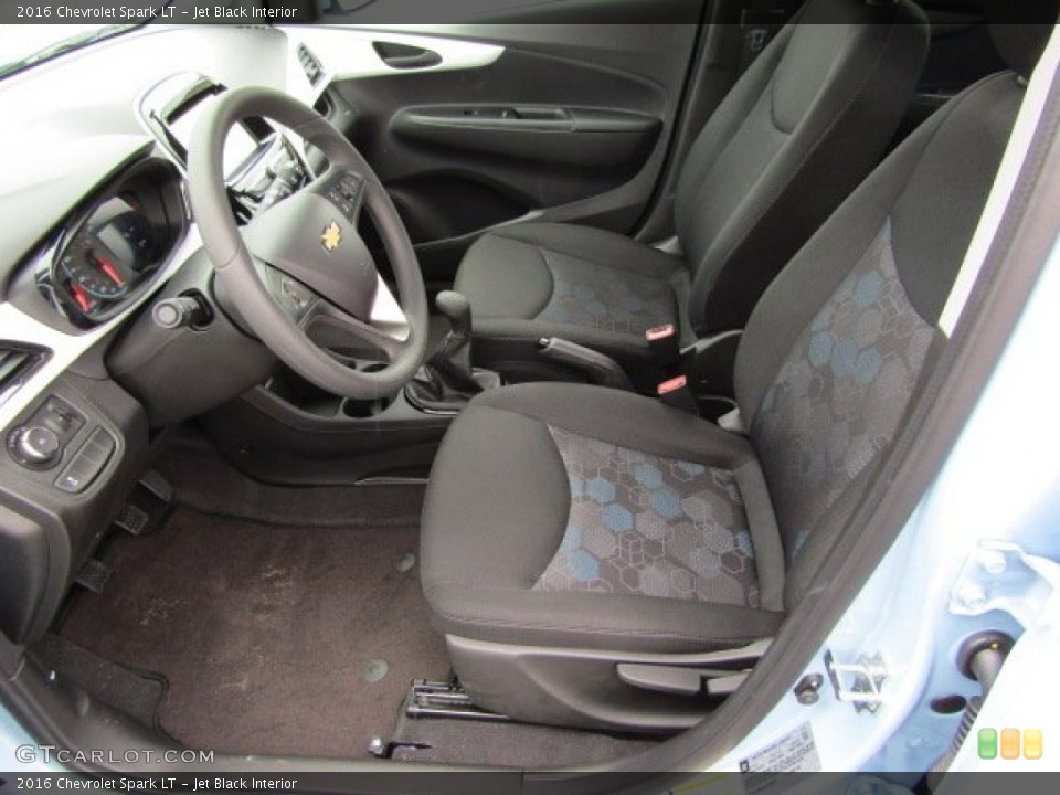 Jet Black Interior Photo for the 2016 Chevrolet Spark LT #110237483