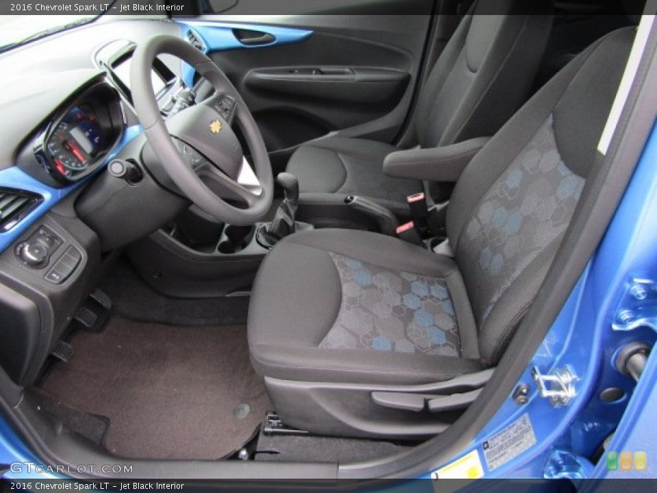 Jet Black Interior Photo for the 2016 Chevrolet Spark LT #110237927