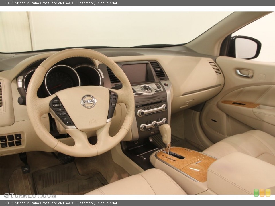 Cashmere/Beige Interior Prime Interior for the 2014 Nissan Murano CrossCabriolet AWD #110265738