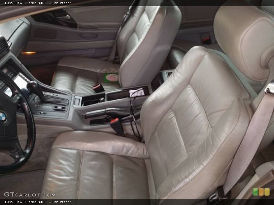 Tan Interior Front Seat For The 1995 Bmw 8 Series 840ci