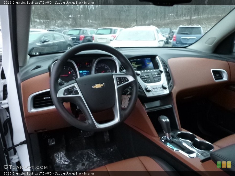 Saddle Up/Jet Black 2016 Chevrolet Equinox Interiors