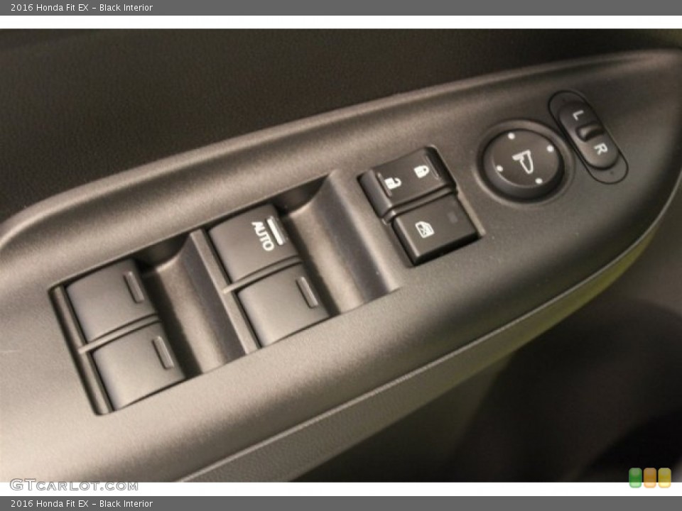 Black Interior Controls for the 2016 Honda Fit EX #110305896