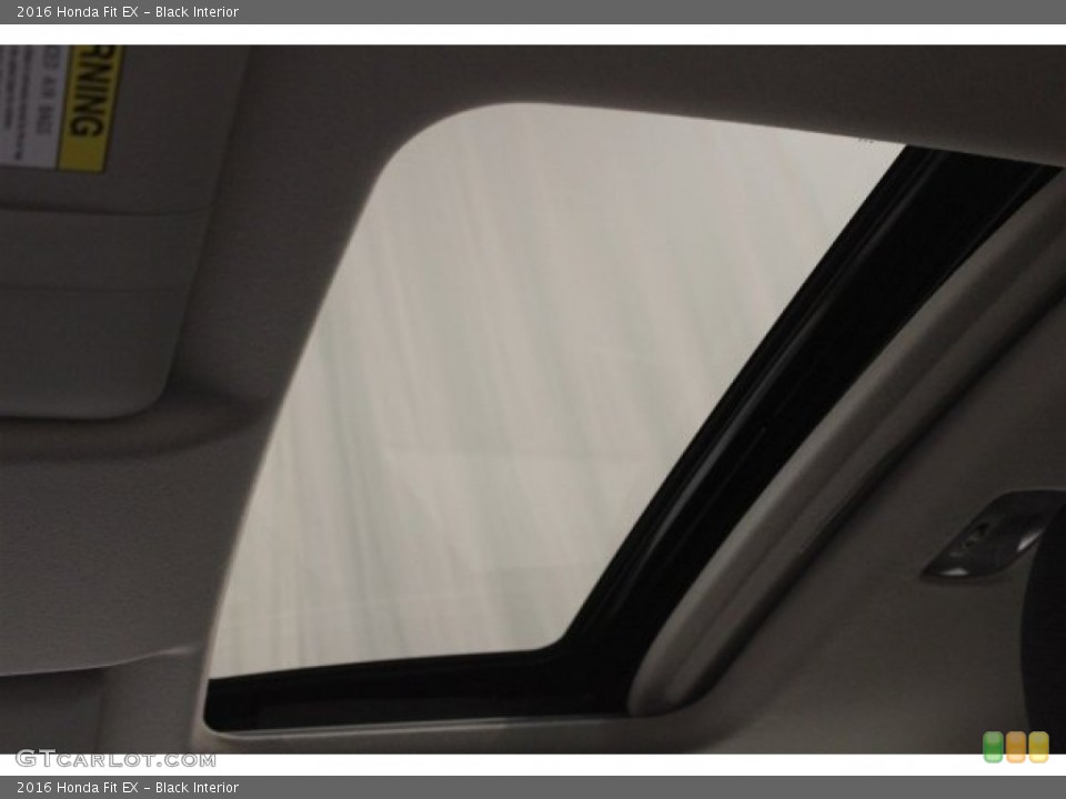 Black Interior Sunroof for the 2016 Honda Fit EX #110305932