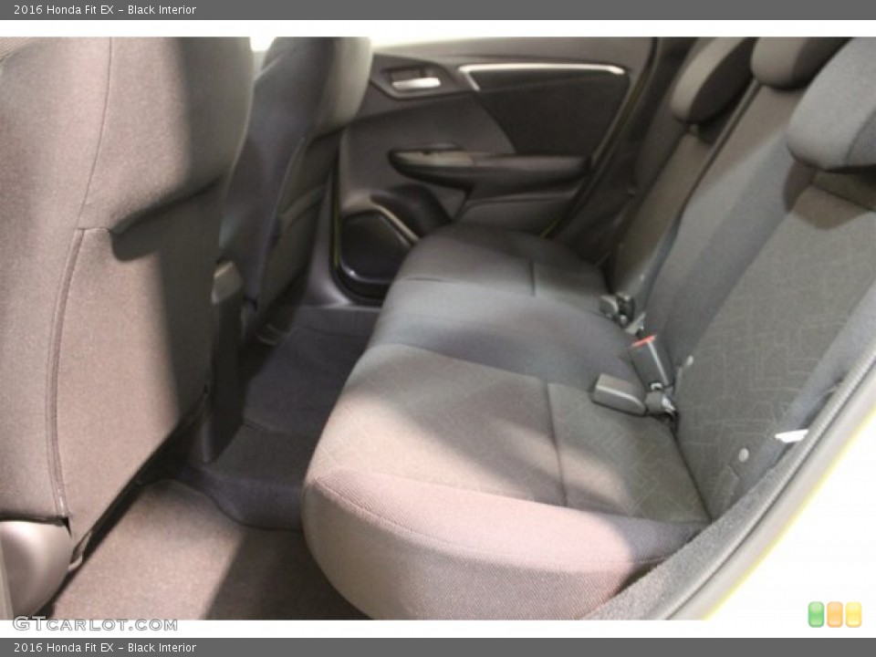 Black Interior Rear Seat for the 2016 Honda Fit EX #110305941