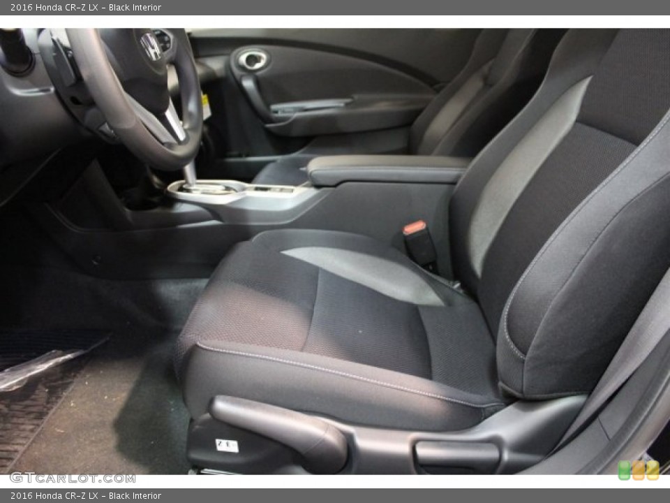 Black Interior Front Seat for the 2016 Honda CR-Z LX #110305989