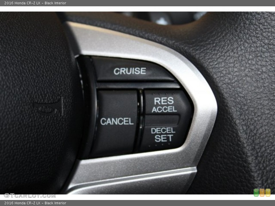 Black Interior Controls for the 2016 Honda CR-Z LX #110306001