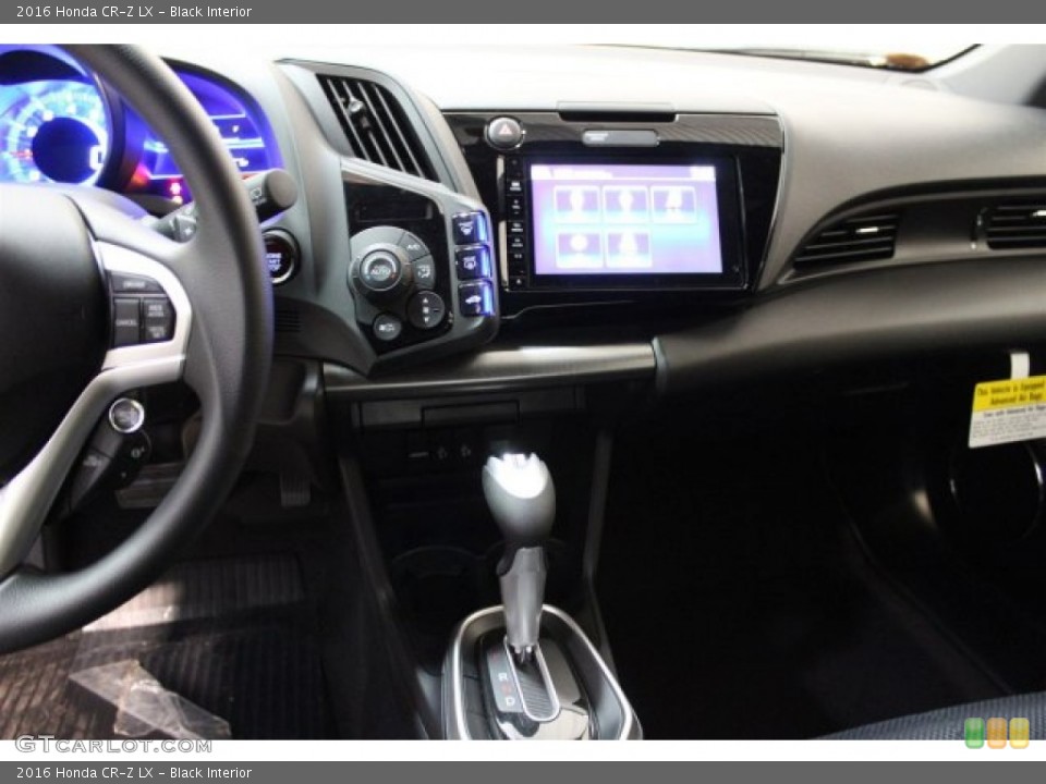 Black Interior Dashboard for the 2016 Honda CR-Z LX #110306004