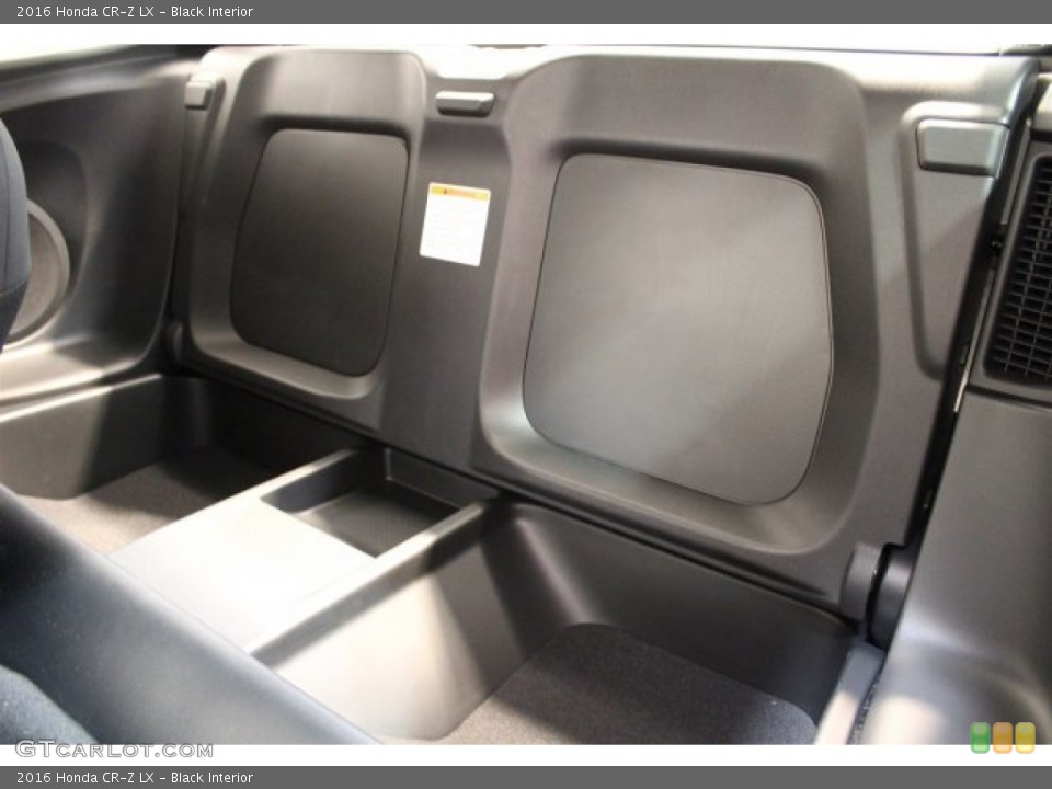 Black Interior Photo for the 2016 Honda CR-Z LX #110306019