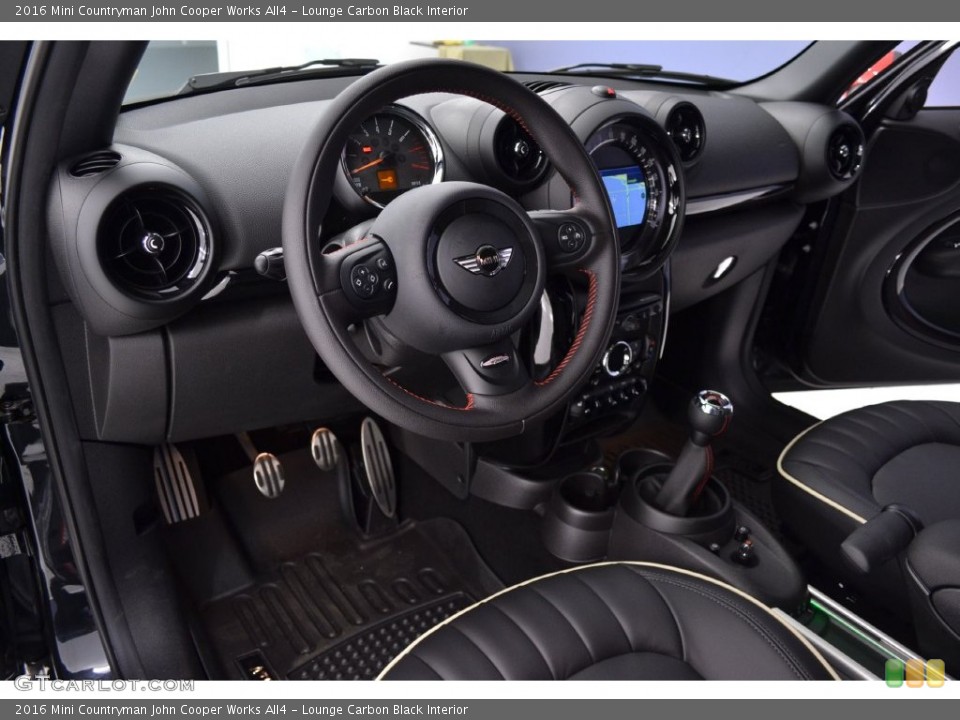 Lounge Carbon Black Interior Photo for the 2016 Mini Countryman John Cooper Works All4 #110315570