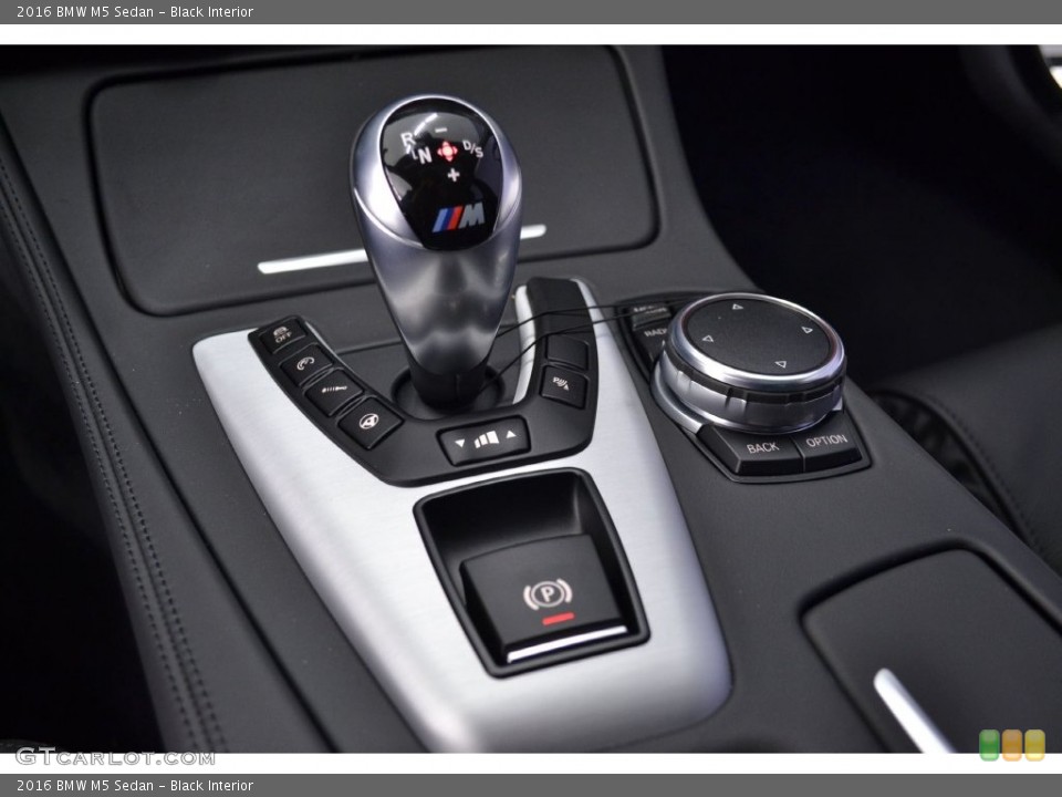 Black Interior Transmission for the 2016 BMW M5 Sedan #110317225