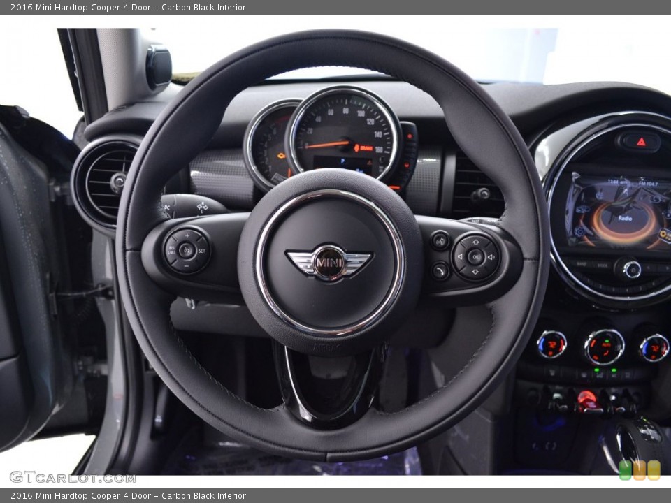 Carbon Black Interior Steering Wheel for the 2016 Mini Hardtop Cooper 4 Door #110318614