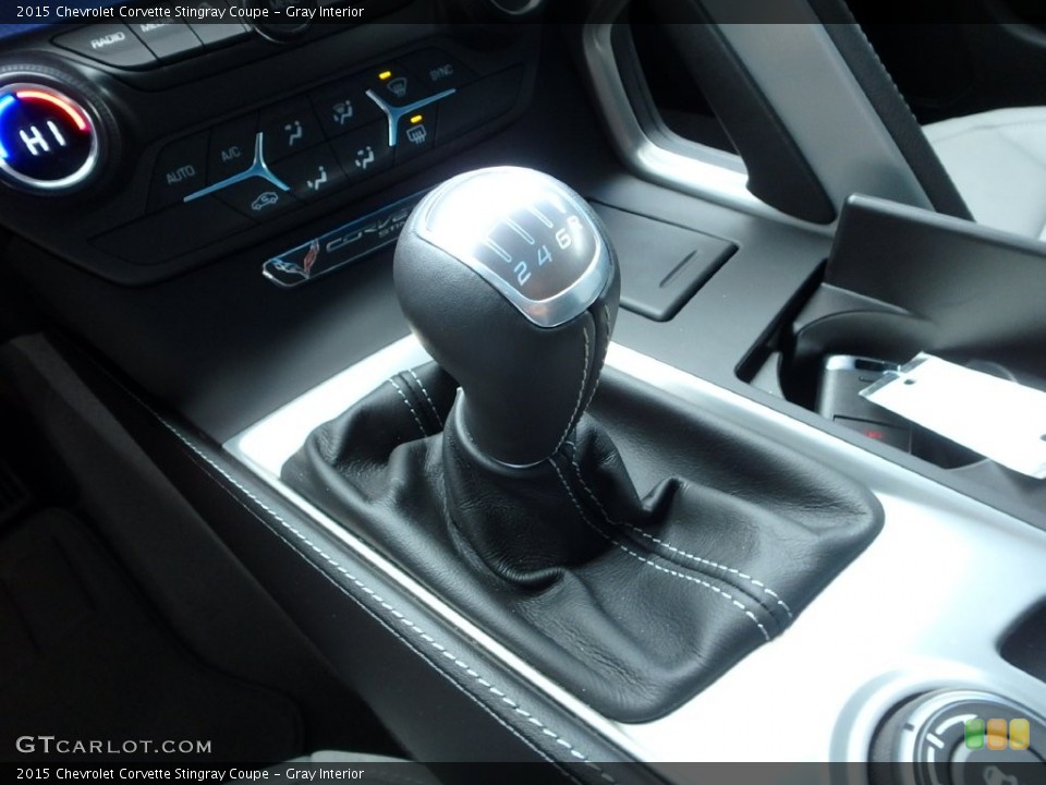 Gray Interior Transmission for the 2015 Chevrolet Corvette Stingray Coupe #110323351