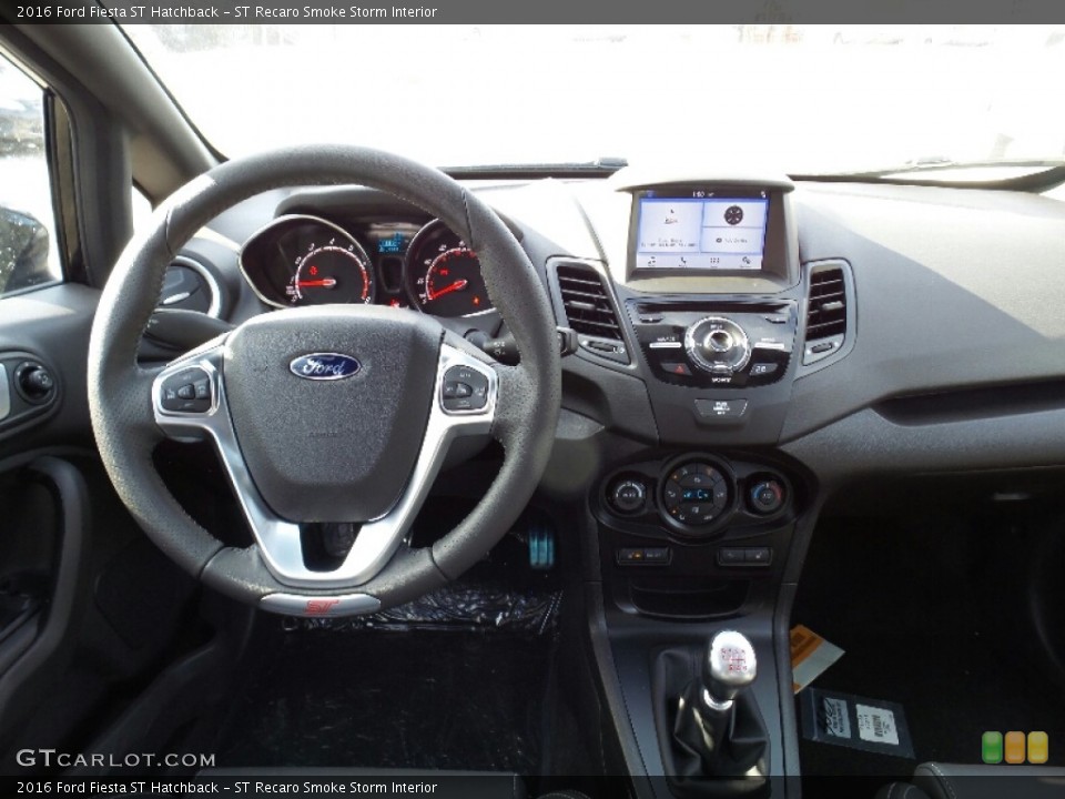 ST Recaro Smoke Storm Interior Dashboard for the 2016 Ford Fiesta ST Hatchback #110329847