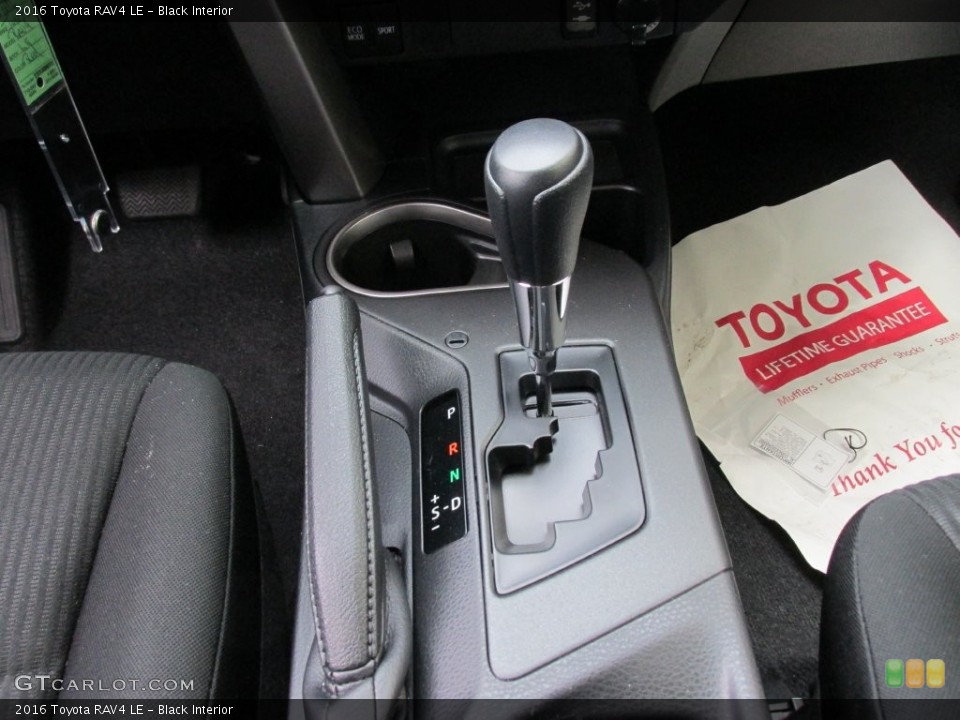 Black Interior Transmission for the 2016 Toyota RAV4 LE #110340505