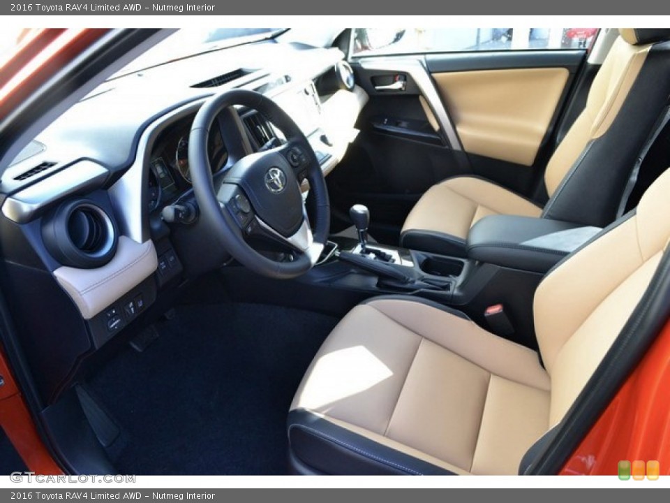Nutmeg Interior Prime Interior for the 2016 Toyota RAV4 Limited AWD #110379479