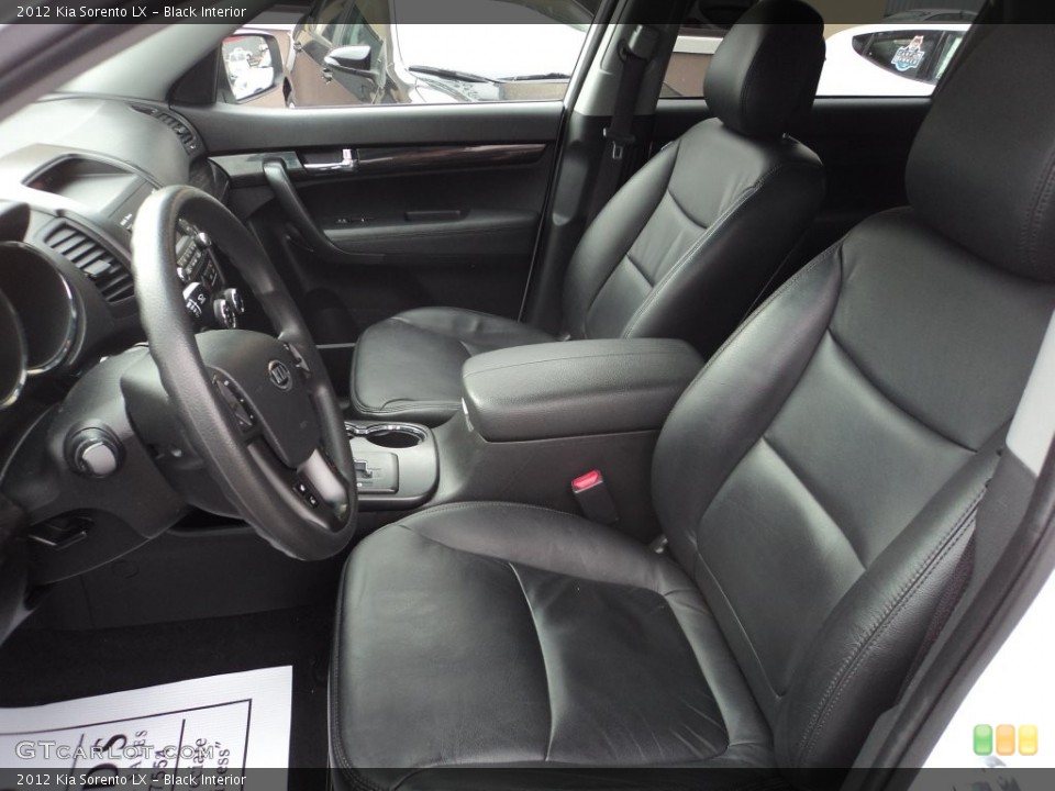 Black Interior Photo for the 2012 Kia Sorento LX #110383643