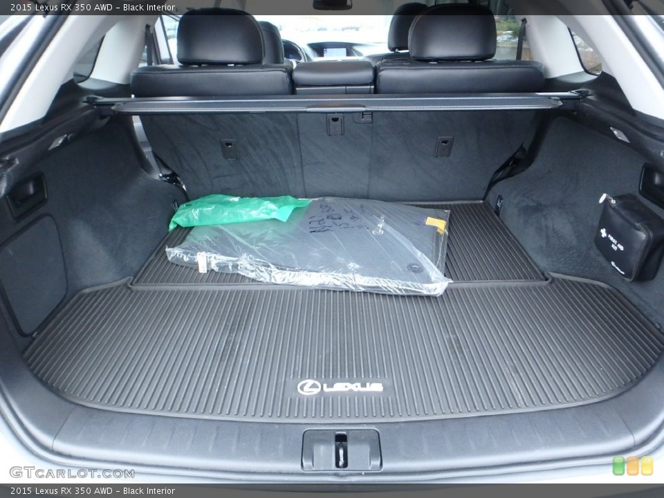 Black Interior Trunk for the 2015 Lexus RX 350 AWD #110409190