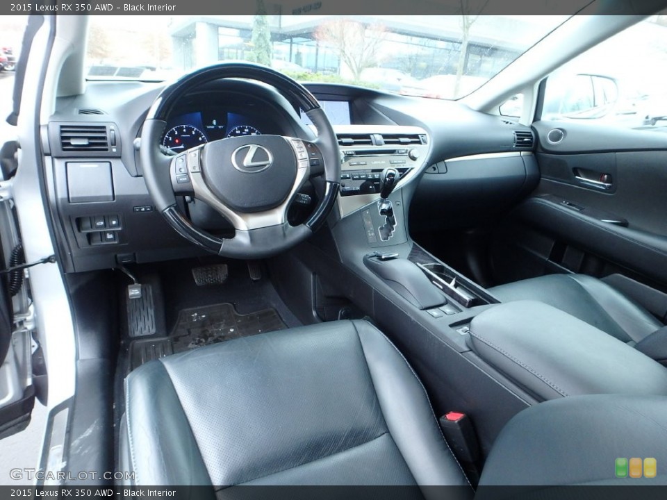 Black Interior Photo for the 2015 Lexus RX 350 AWD #110409202