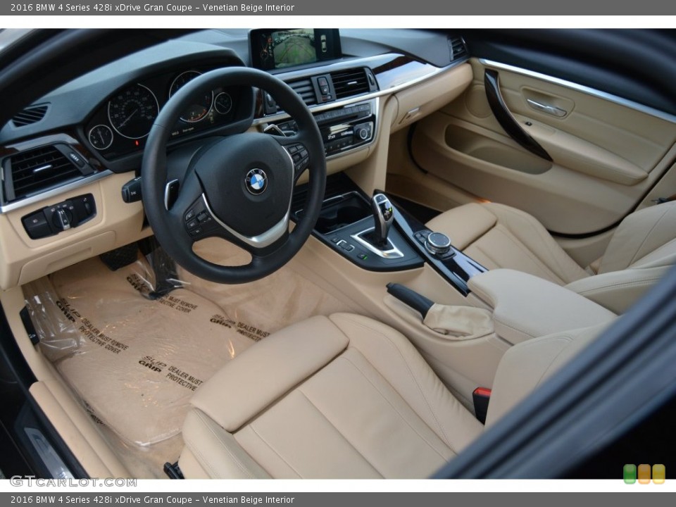 Venetian Beige 2016 BMW 4 Series Interiors