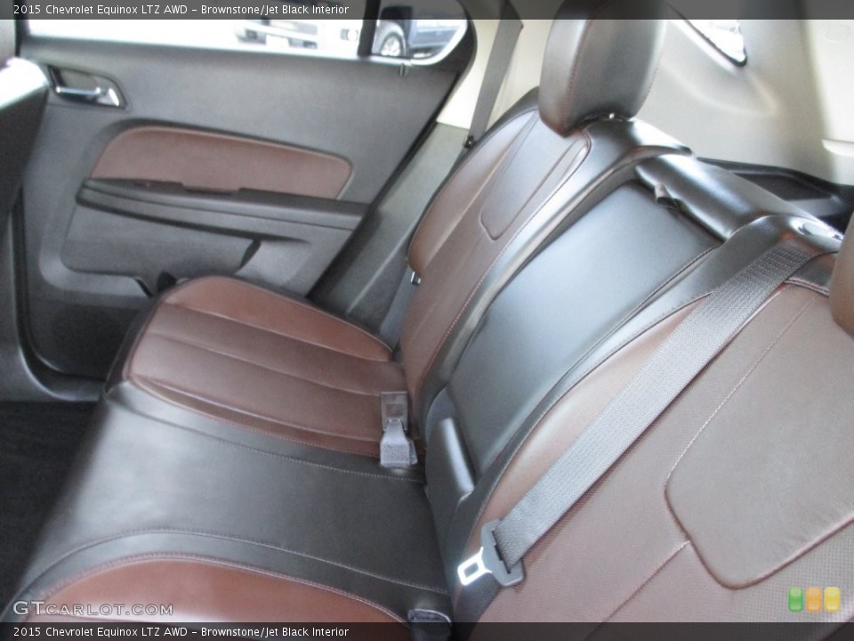 Brownstone/Jet Black Interior Rear Seat for the 2015 Chevrolet Equinox LTZ AWD #110423716
