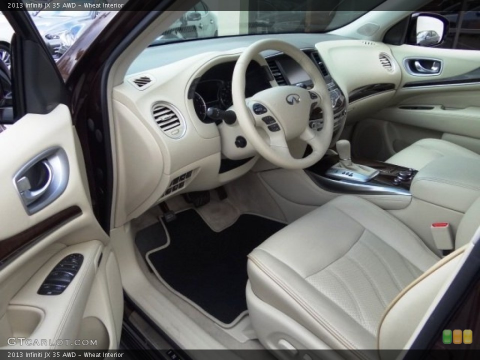 Wheat Interior Photo for the 2013 Infiniti JX 35 AWD #110427137