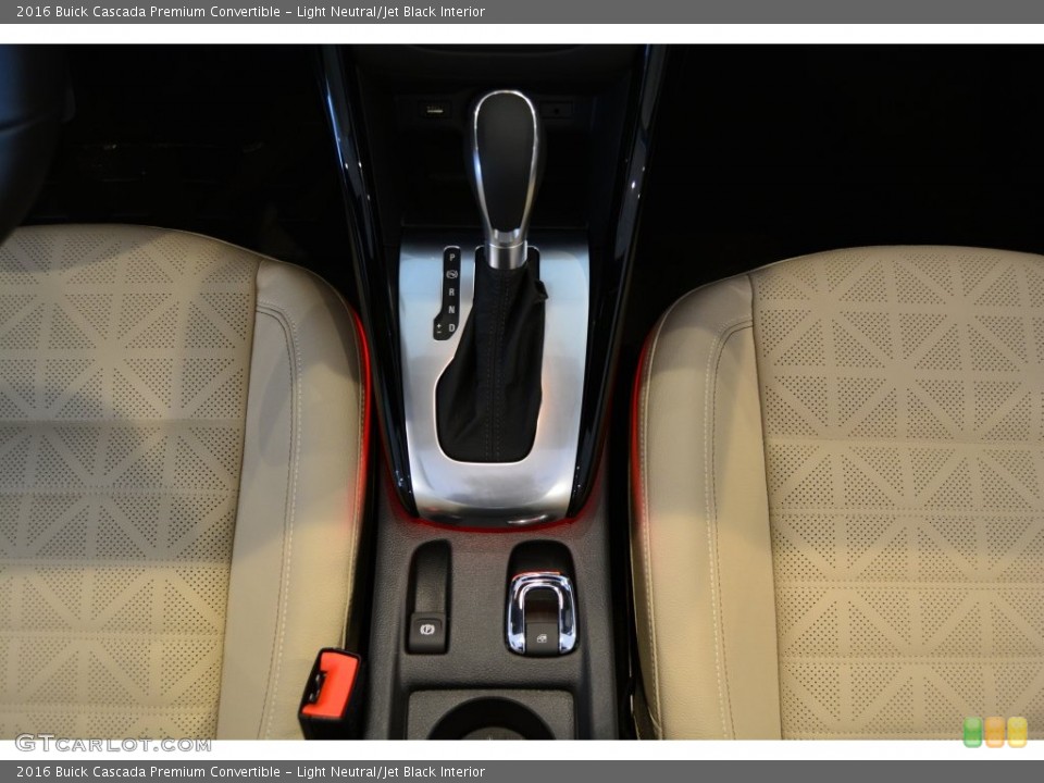 Light Neutral/Jet Black Interior Transmission for the 2016 Buick Cascada Premium Convertible #110428015