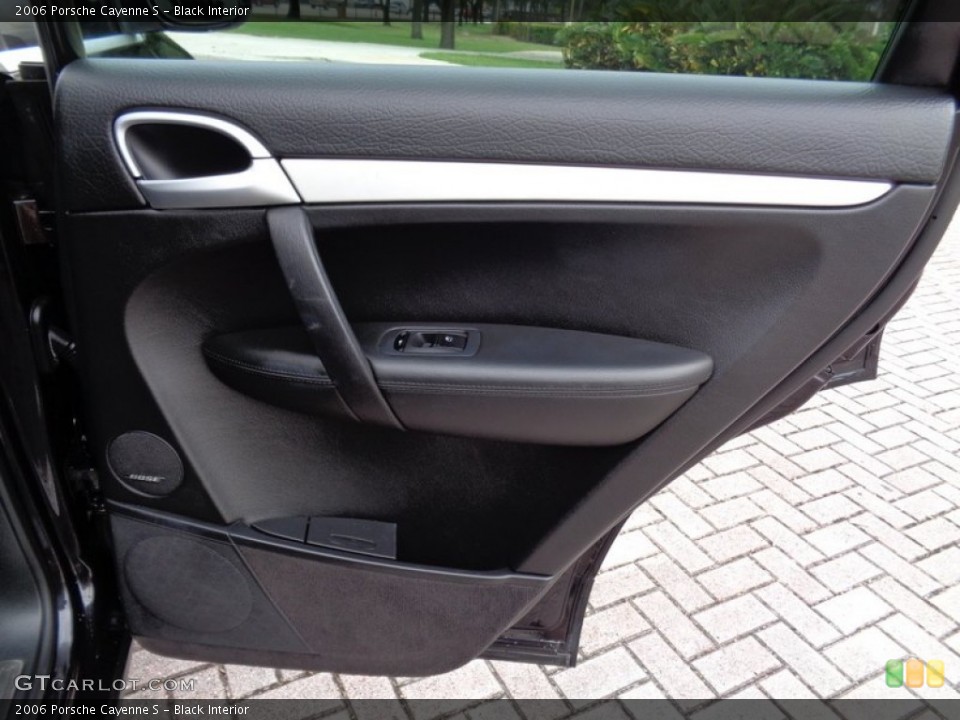 Black Interior Door Panel for the 2006 Porsche Cayenne S #110483363