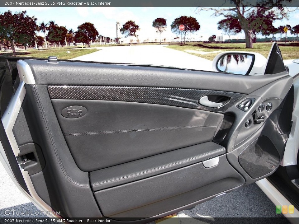 Black Interior Door Panel for the 2007 Mercedes-Benz SL 55 AMG Roadster #110497445