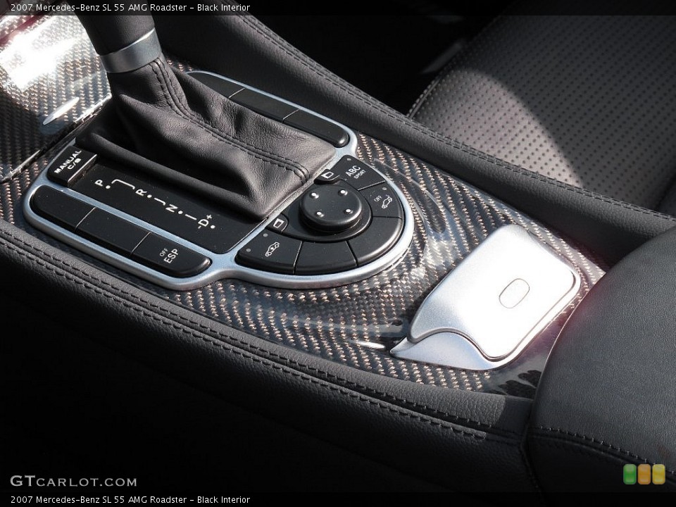 Black Interior Controls for the 2007 Mercedes-Benz SL 55 AMG Roadster #110498096