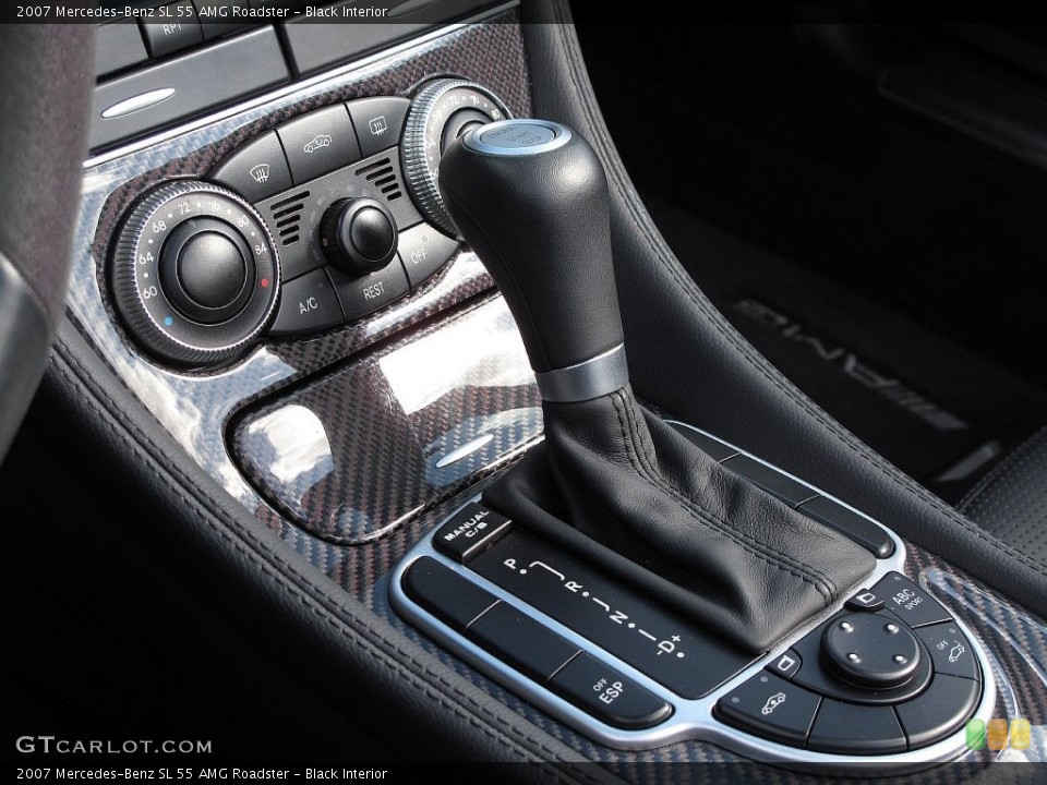 Black Interior Transmission for the 2007 Mercedes-Benz SL 55 AMG Roadster #110498288